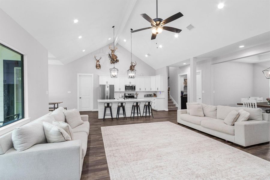 Furnished interior view inside a new home in , Magnolia (Image 11).