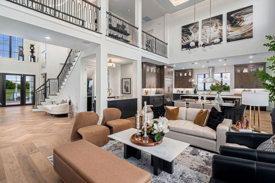 Representative furnished interior of a home built from the Montecarlo by Landon Homes in Signature 74s, Frisco (Image 24).