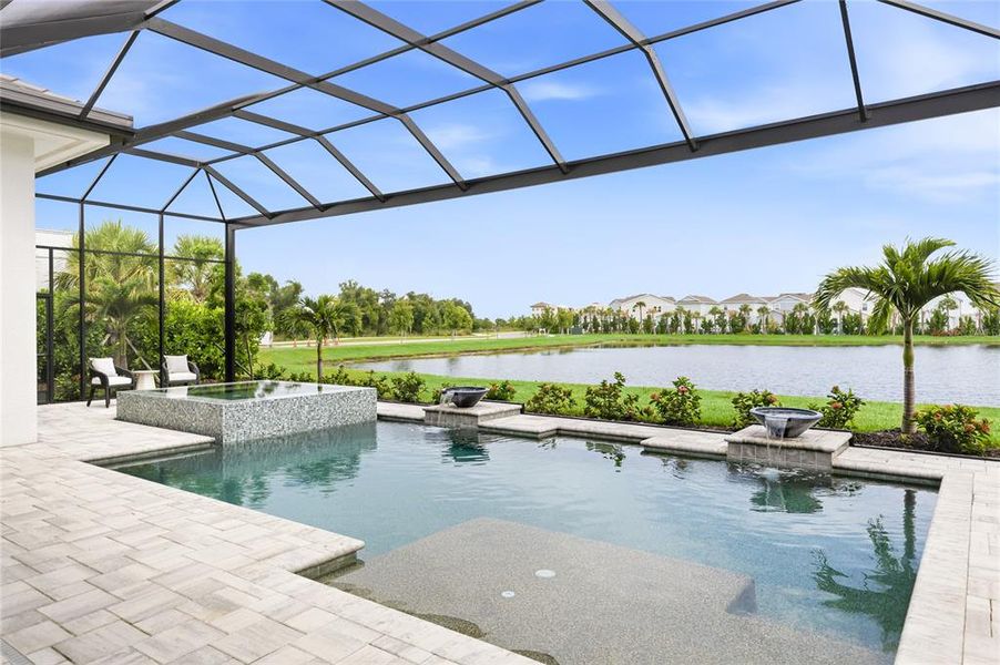 Exterior details and patio area of a home in , Sarasota (Image 3).