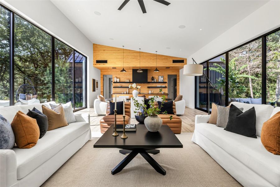Furnished interior view inside a new home in , College Station (Image 38).