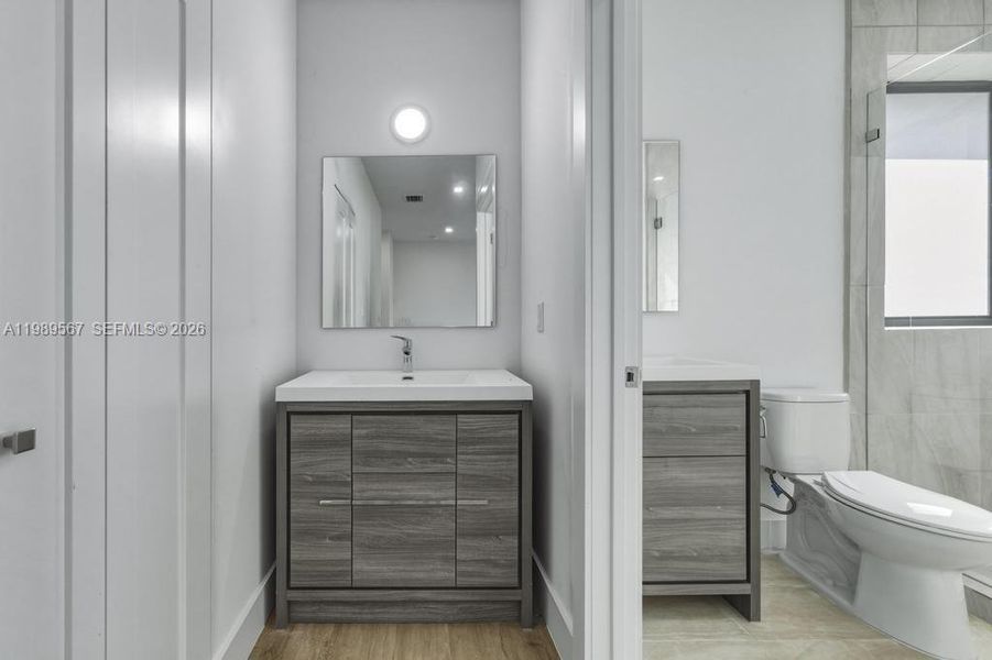 Furnished interior view inside a new home in , Dania Beach (Image 7). Furnished interior view inside a new home in , Dania Beach (Image 7).