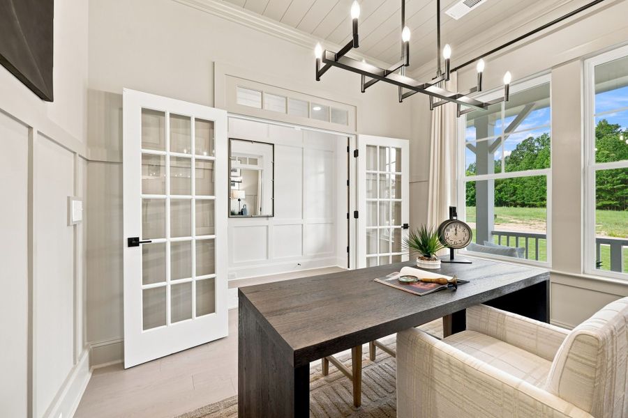 Representative furnished interior of a home built from the The Barrington by Davidson Homes LLC in Ashland, Holly Springs (Image 9).