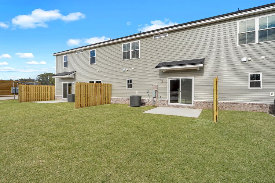 Rear Exterior & Patio – 239 Haisley Run