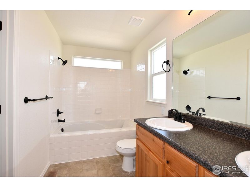 Furnished interior view inside a new home in , Johnstown (Image 16). Furnished interior view inside a new home in , Johnstown (Image 16).