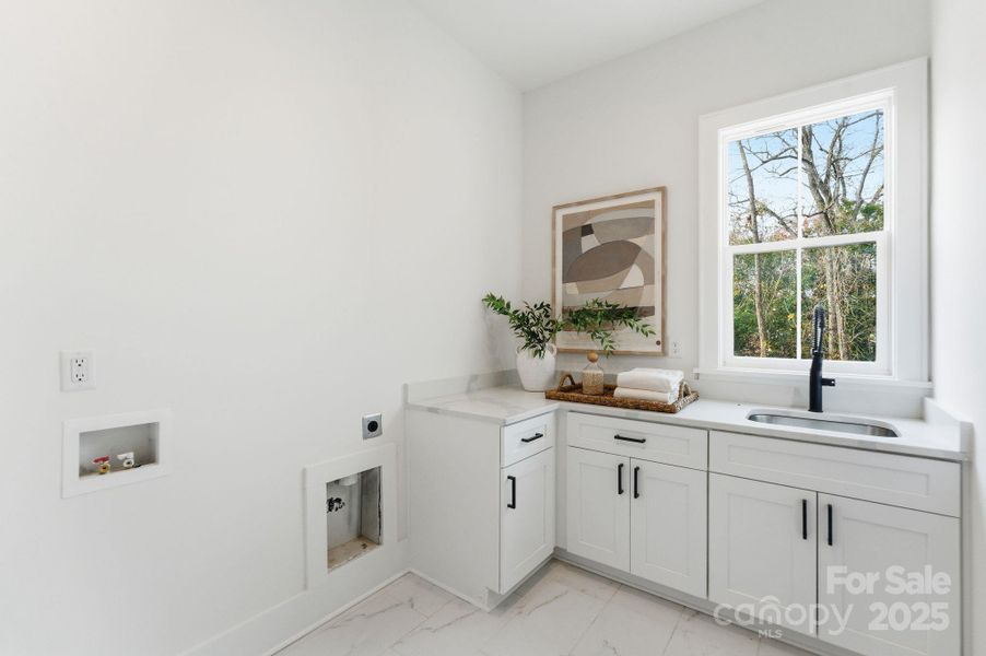 Furnished interior view inside a new home in , Charlotte (Image 13).