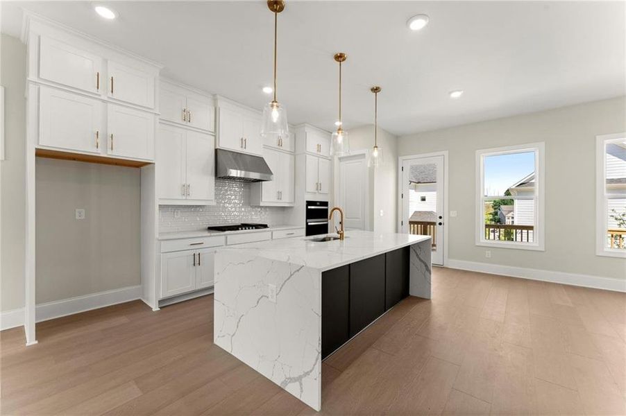 Furnished interior view inside a new home in West Highlands, Atlanta (Image 14). Furnished interior view inside a new home in West Highlands, Atlanta (Image 14).