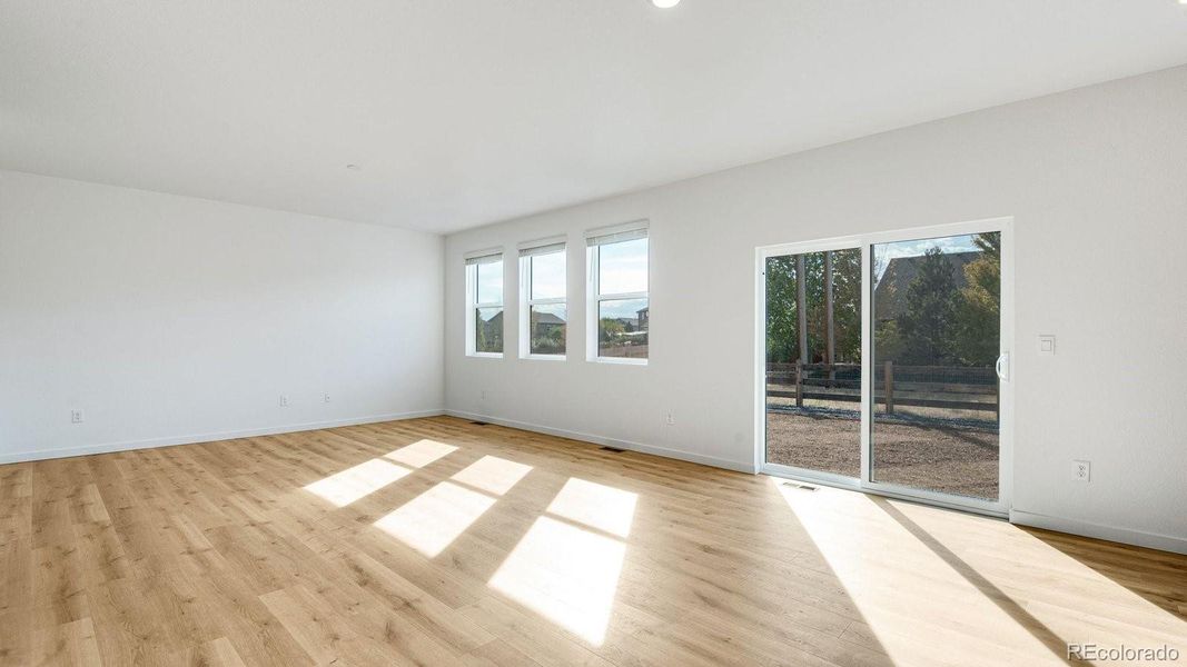 Spacious, unfurnished interior of a new home in Trails at Crowfoot, Parker (Image 40). Spacious, unfurnished interior of a new home in Trails at Crowfoot, Parker (Image 40).