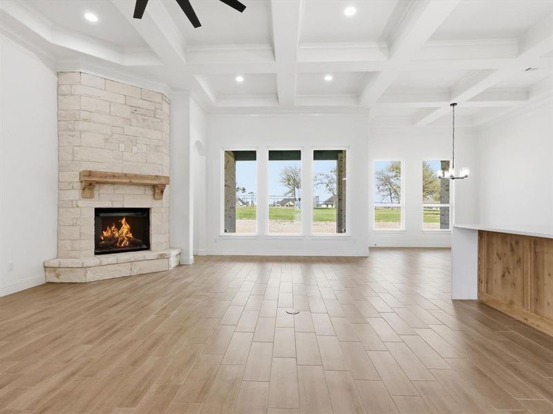 Spacious, unfurnished interior of a new home in , Weatherford (Image 37).