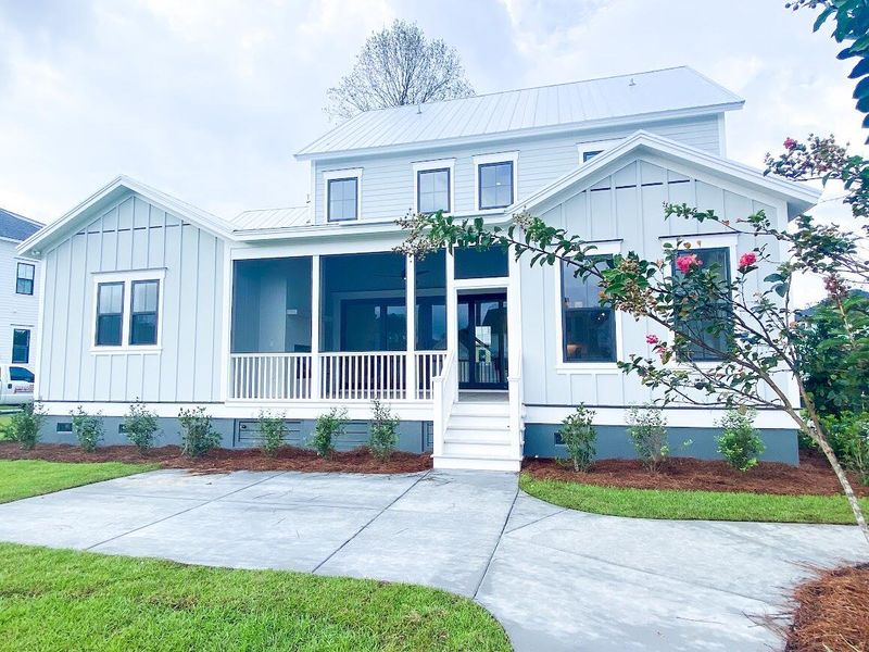 Front exterior of a new home in , Mount Pleasant, SC, highlighting curb appeal (Image 26).