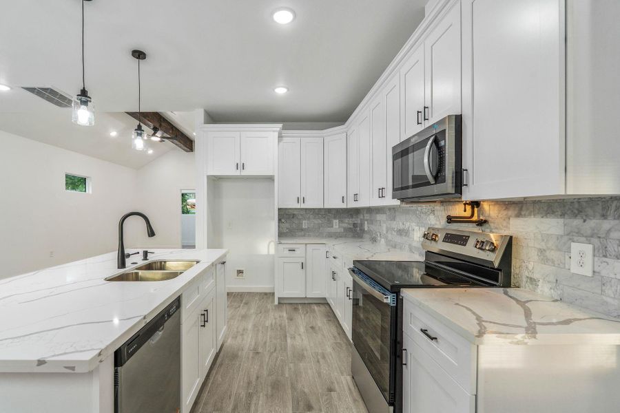 Furnished interior view inside a new home in , Willis (Image 8). Furnished interior view inside a new home in , Willis (Image 8).