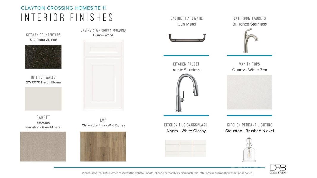 Sample of building materials used in homes in Clayton Crossing, Arden (Image 29). Sample of building materials used in homes in Clayton Crossing, Arden (Image 29).