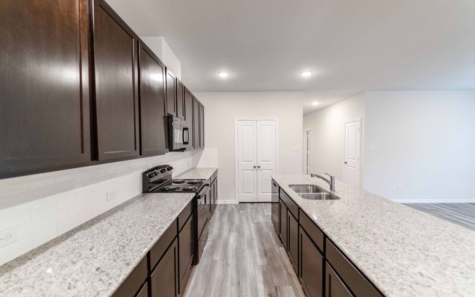 Furnished interior view inside a new home in The Grove, Sherman (Image 3).