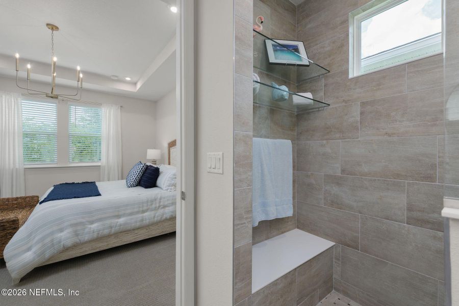 Furnished interior view inside a new home in RiverTown, St. Johns (Image 16).
