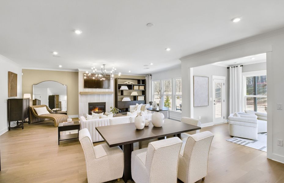 Representative furnished interior of a home built from the Riverton by Pulte Homes in Ashworth Estates, Powder Springs (Image 33).