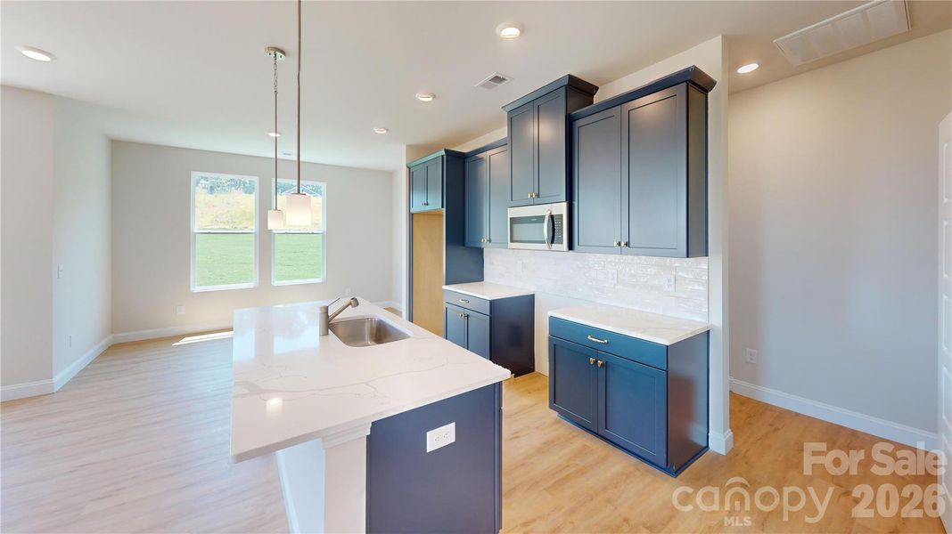 Furnished interior view inside a new home in , Cramerton (Image 14).