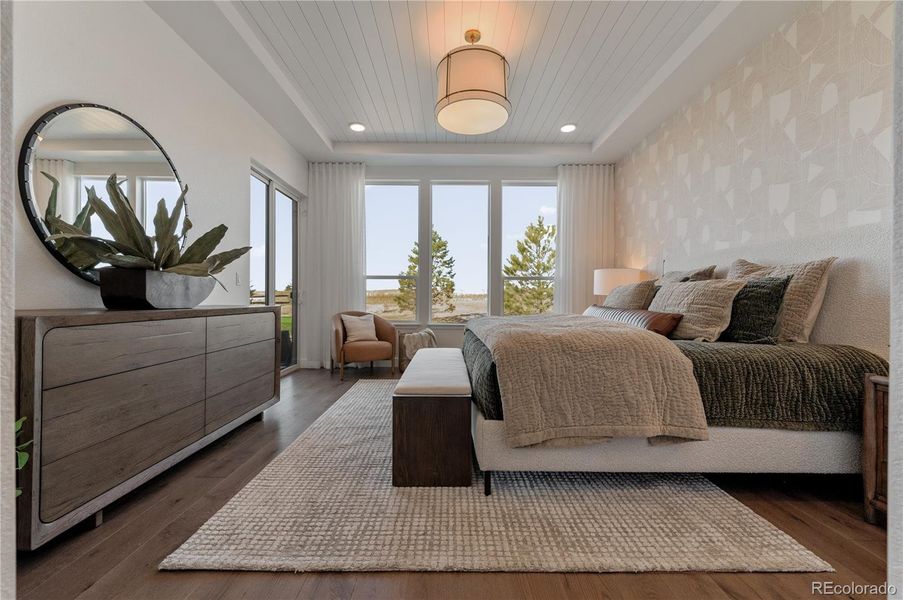 Furnished interior view inside a new home in , Parker (Image 4).