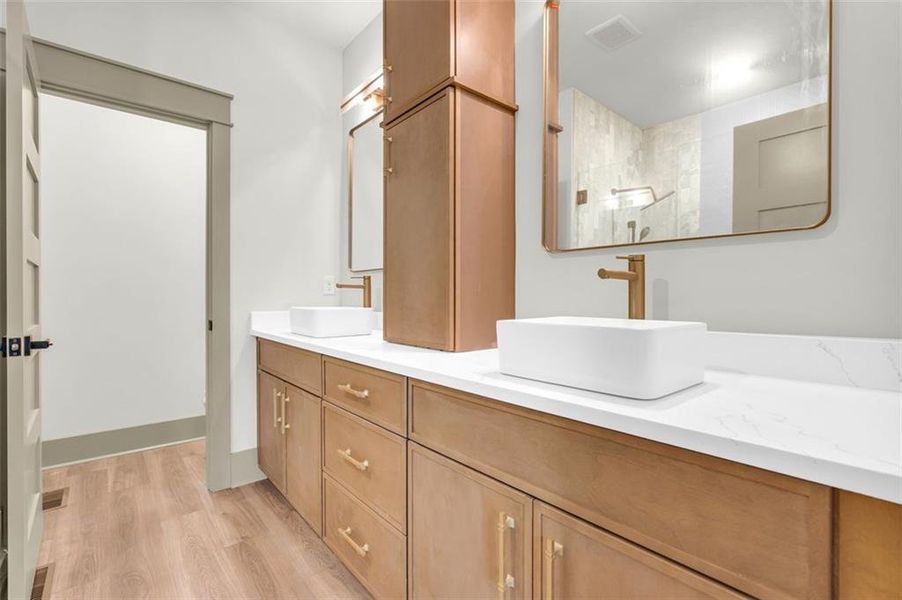 Furnished interior view inside a new home in , Monroe (Image 12).