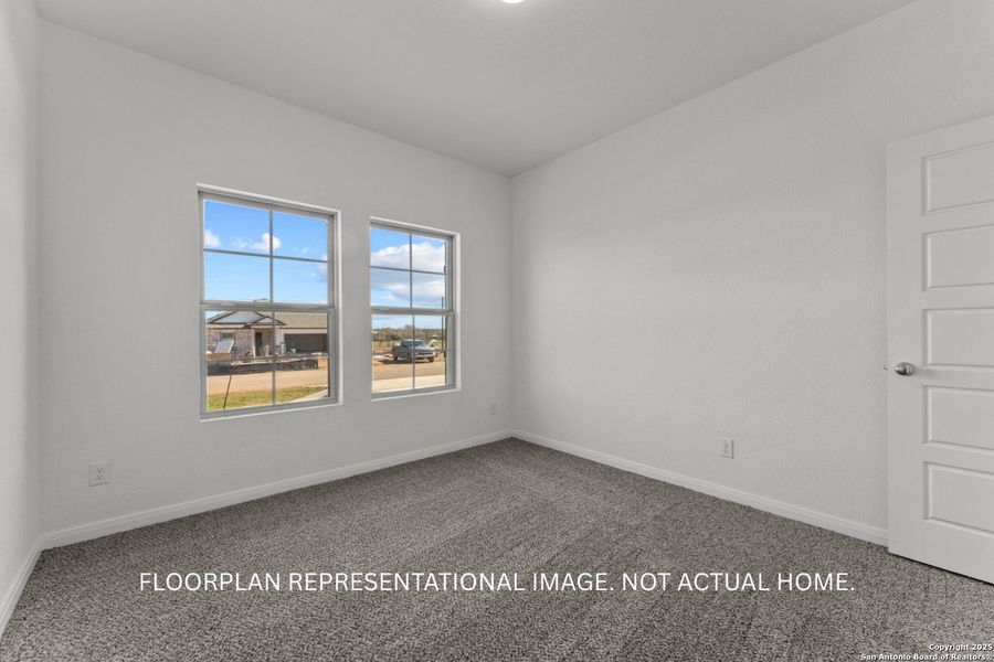 Spacious, unfurnished interior of a new home in Greenspoint Heights, Seguin (Image 17).