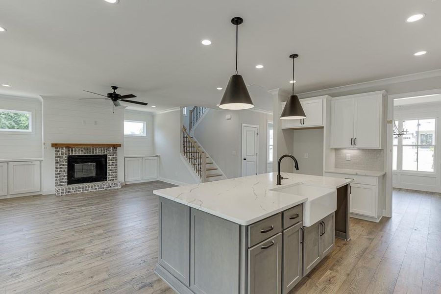 Furnished interior view inside a new home in , Jefferson (Image 8).