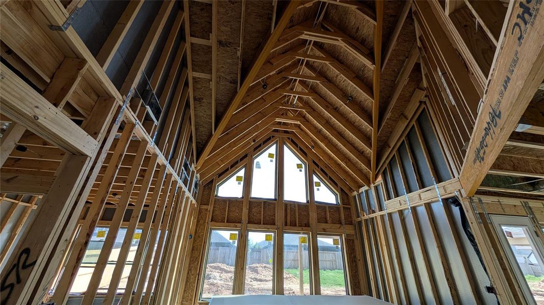 In-progress construction of a new home in Sienna 45', 50', Missouri City, TX (Image 6).