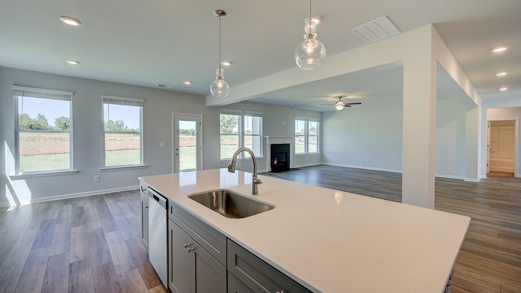 Representative furnished interior of a home built from the Clarity - Side Entry by DRB Homes in Brighton, Locust Grove (Image 15). Representative furnished interior of a home built from the Clarity - Side Entry by DRB Homes in Brighton, Locust Grove (Image 15).