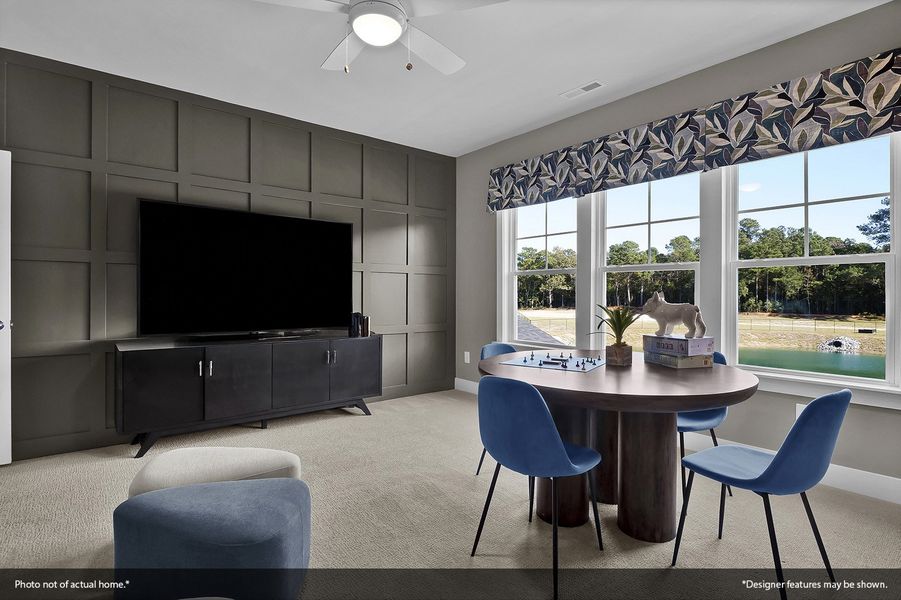Furnished interior view inside a new home in Hewing Farms, Summerville (Image 13).
