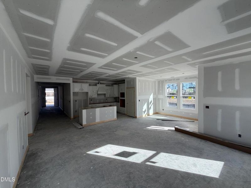 In-progress construction of a new home in Wellers Knoll, Lillington, NC (Image 18).