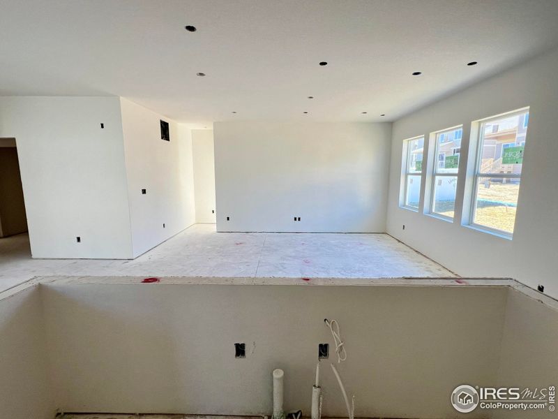 In-progress construction of a new home in Union Colony West, Greeley, CO (Image 16).