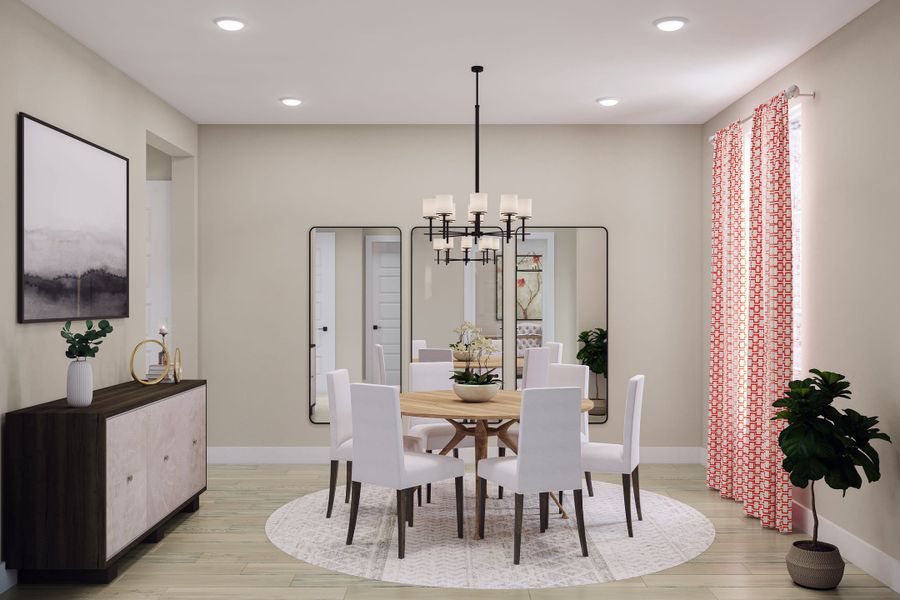 Furnished interior view inside a new home in Harvest Green, Richmond (Image 21). Furnished interior view inside a new home in Harvest Green, Richmond (Image 21).