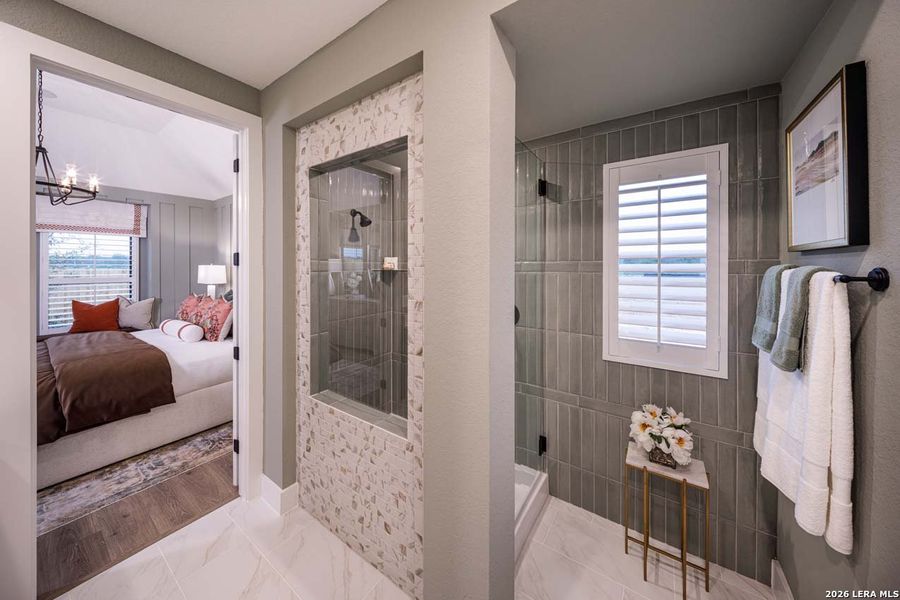Furnished interior view inside a new home in Alsatian Oaks, Castroville (Image 23).