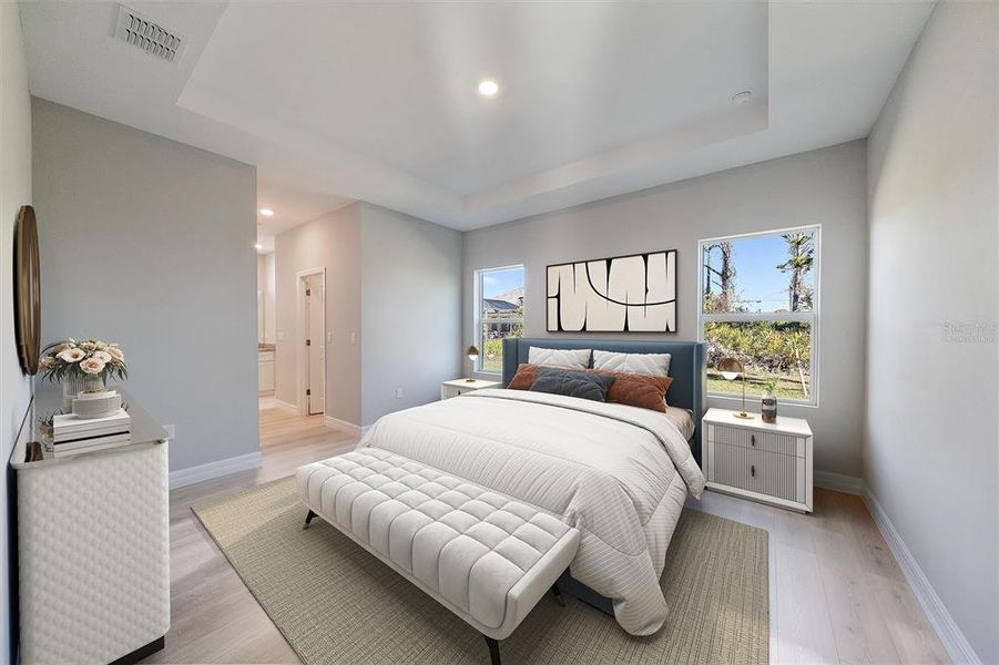 Furnished interior view inside a new home in , Rotonda West (Image 7). Furnished interior view inside a new home in , Rotonda West (Image 7).