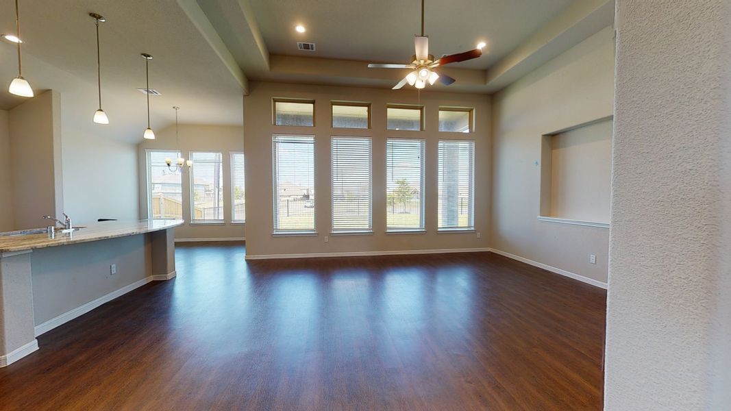 Representative unfurnished interior of a home built from the Floor Plan 3256 by Colina Homes in Grand Magnolia, Magnolia (Image 40).