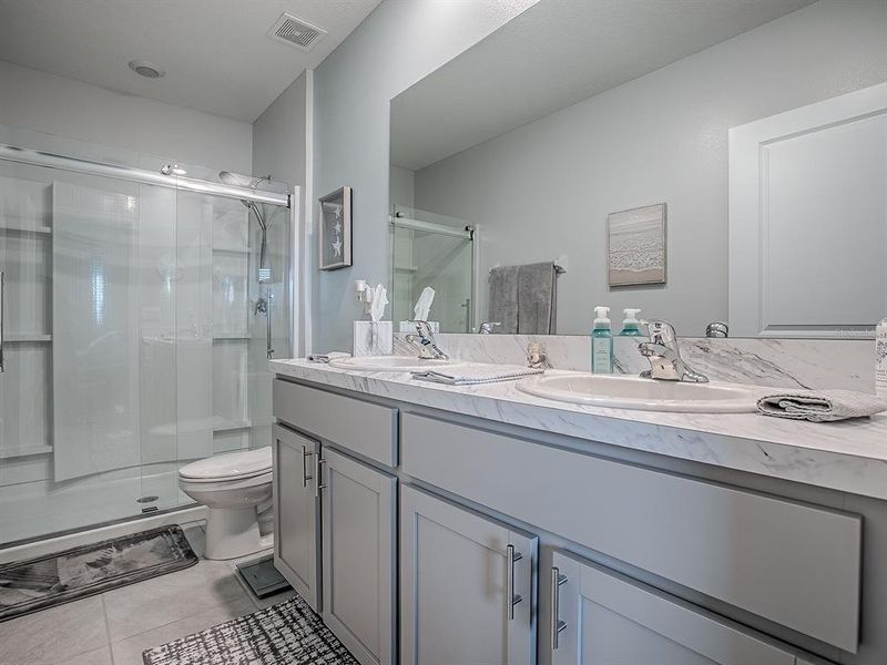 Furnished interior view inside a new home in , Wildwood (Image 31).