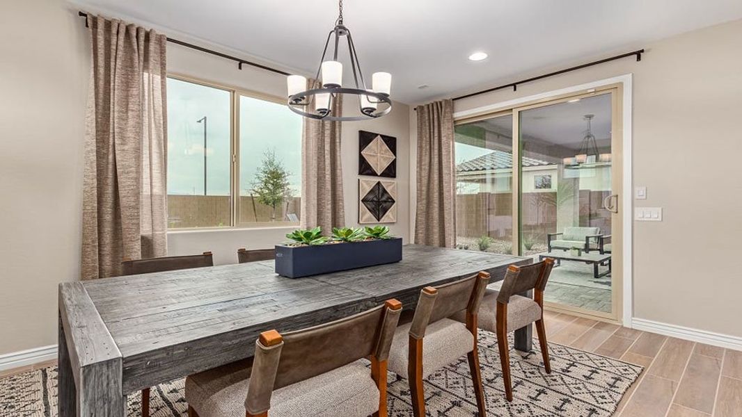 Representative furnished interior of a home built from the Paisley by Taylor Morrison in Paradisi Discovery Collection, Surprise (Image 8).