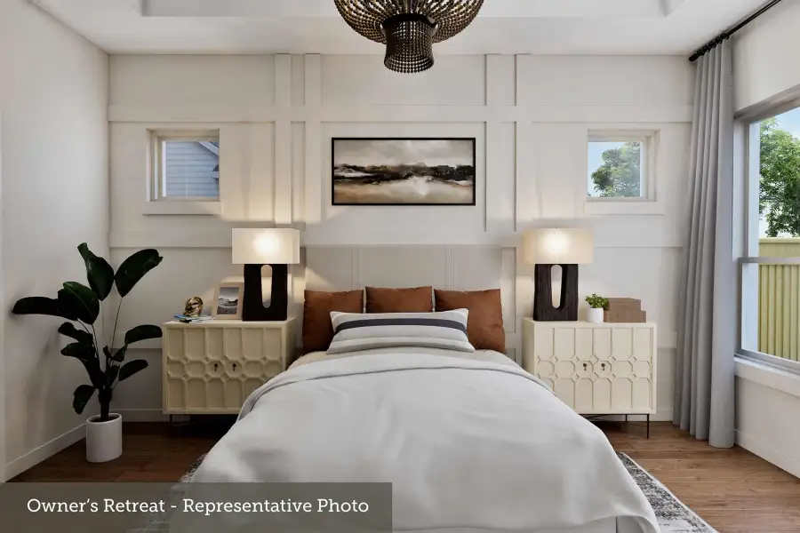 Furnished interior view inside a new home in Wildrye, Waller (Image 3).