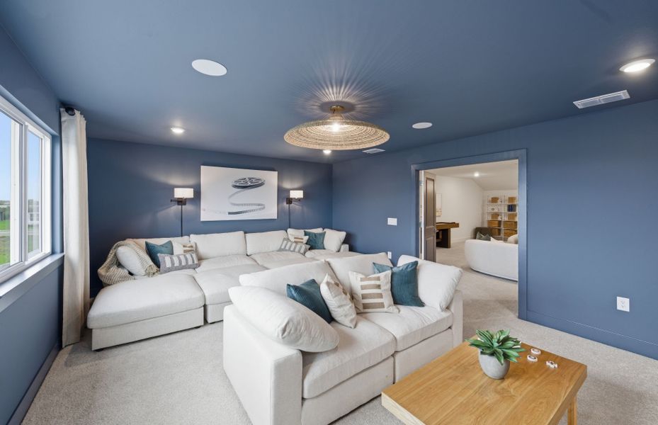 Representative furnished interior of a home built from the Easley Grande by Pulte Homes in Reagan Landing, Bradenton (Image 7).
