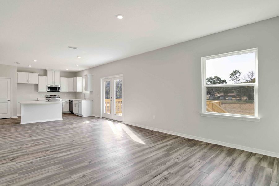 Representative unfurnished interior of a home built from the Sycamore by Maronda Homes in Coastal Communities, Edgewater (Image 13).