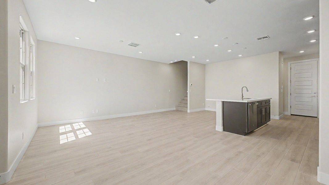 Furnished interior view inside a new home in Surprise City Center, Surprise (Image 8). Furnished interior view inside a new home in Surprise City Center, Surprise (Image 8).