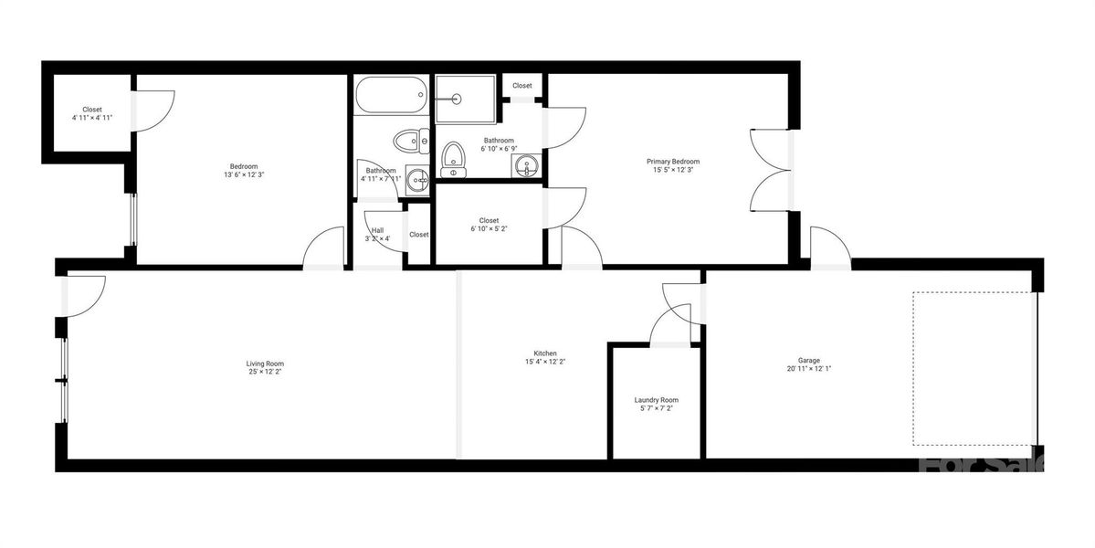 2D floor plan layout of this home in , Morganton, NC (Image 3).