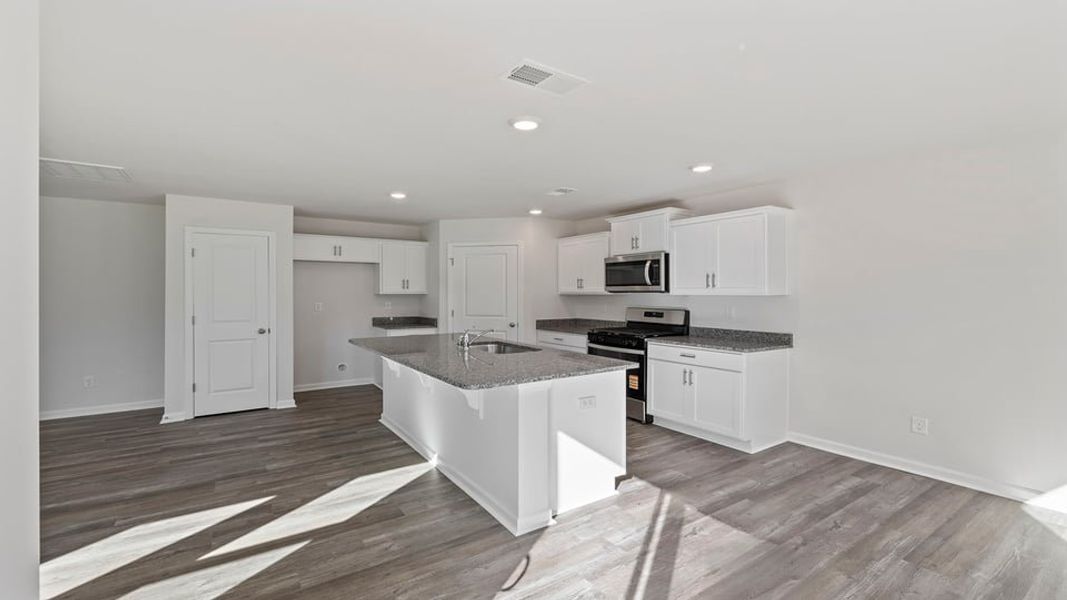 Furnished interior view inside a new home in Harrier Point, Woodruff (Image 9).