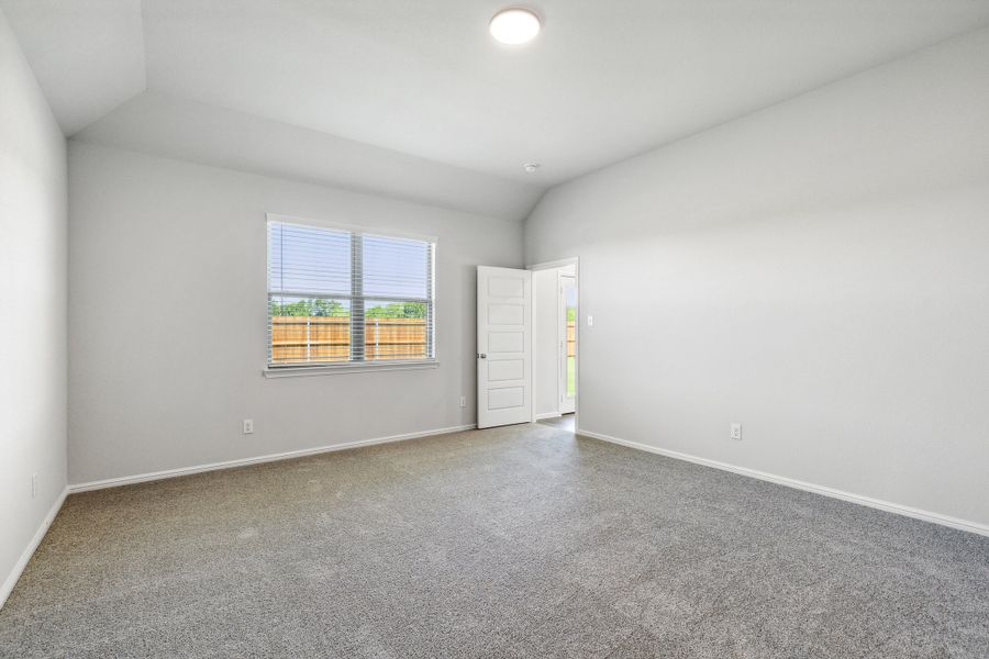 Primary Suite in the Sapphire home plan by Trophy Signature Homes – REPRESENTATIVE PHOTO Primary Suite in the Sapphire home plan by Trophy Signature Homes – REPRESENTATIVE PHOTO