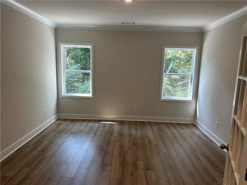 Spacious, unfurnished interior of a new home in Rosewood Lake Estates, Hoschton (Image 90).