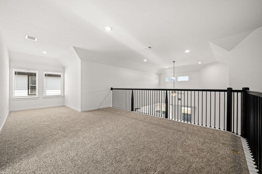 Spacious, unfurnished interior of a new home in Harvest Green, Richmond (Image 35). Spacious, unfurnished interior of a new home in Harvest Green, Richmond (Image 35).