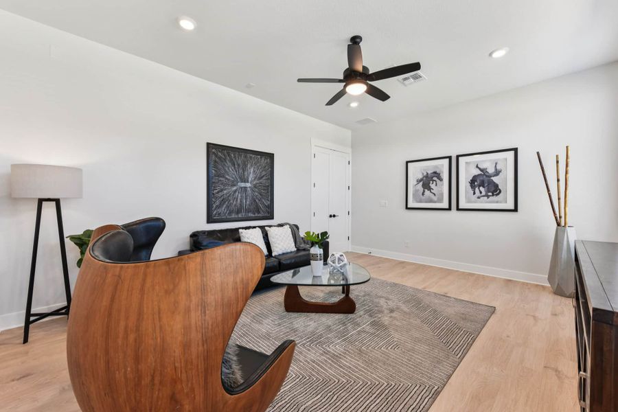 Furnished interior view inside a new home in Feathergrass, Florence (Image 58).
