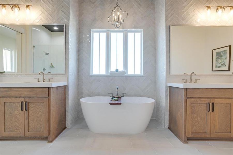 Furnished interior view inside a new home in Aledo Heights, Aledo (Image 6). Furnished interior view inside a new home in Aledo Heights, Aledo (Image 6).