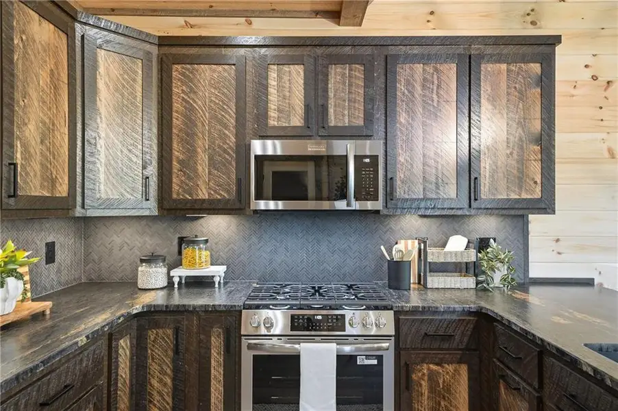 Furnished interior view inside a new home in , Mineral Bluff (Image 12).
