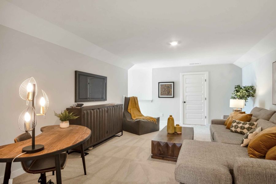 Representative furnished interior of a home built from the DOVER by D.R. Horton in Nexus South, Gallatin (Image 25). Representative furnished interior of a home built from the DOVER by D.R. Horton in Nexus South, Gallatin (Image 25).