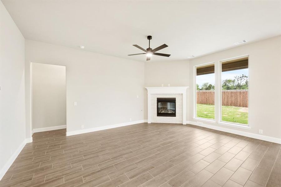 Spacious, unfurnished interior of a new home in The Oaks, Red Oak (Image 18). Spacious, unfurnished interior of a new home in The Oaks, Red Oak (Image 18).