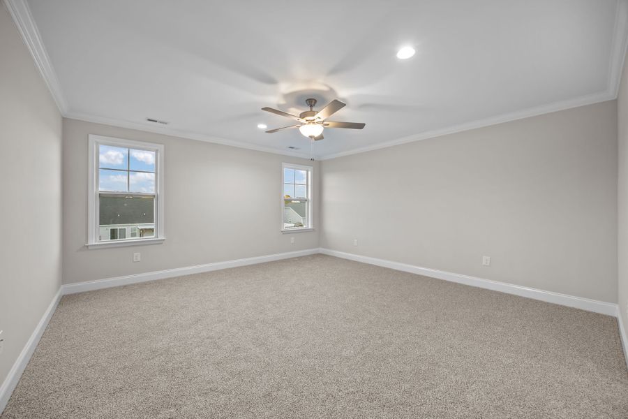 Spacious, unfurnished interior of a new home in Arbor Hills South II, Greenville (Image 35). Spacious, unfurnished interior of a new home in Arbor Hills South II, Greenville (Image 35).