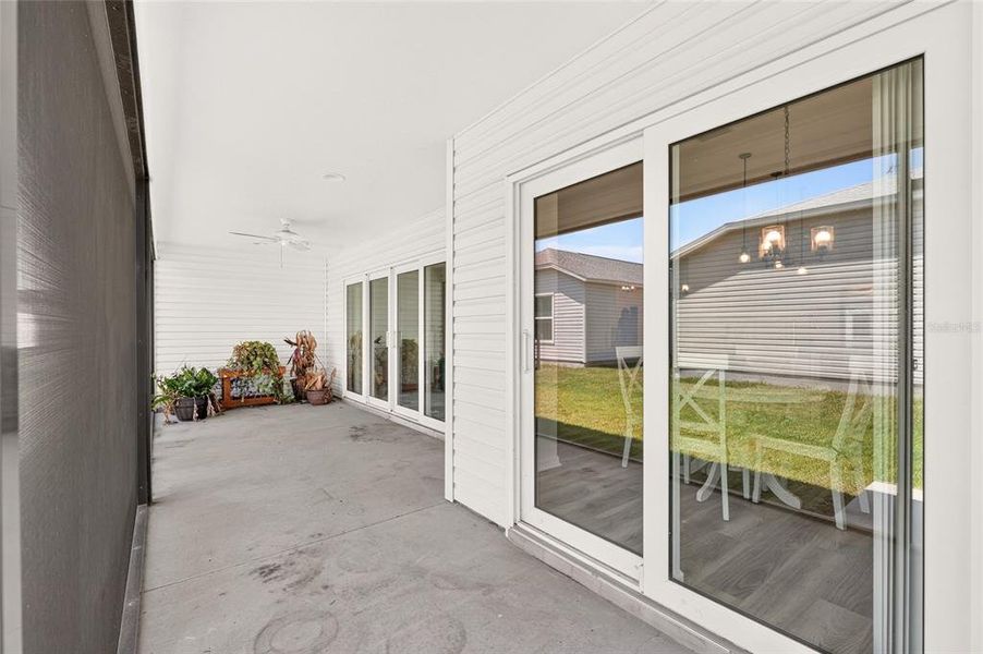 Exterior details and patio area of a home in , The Villages (Image 35).